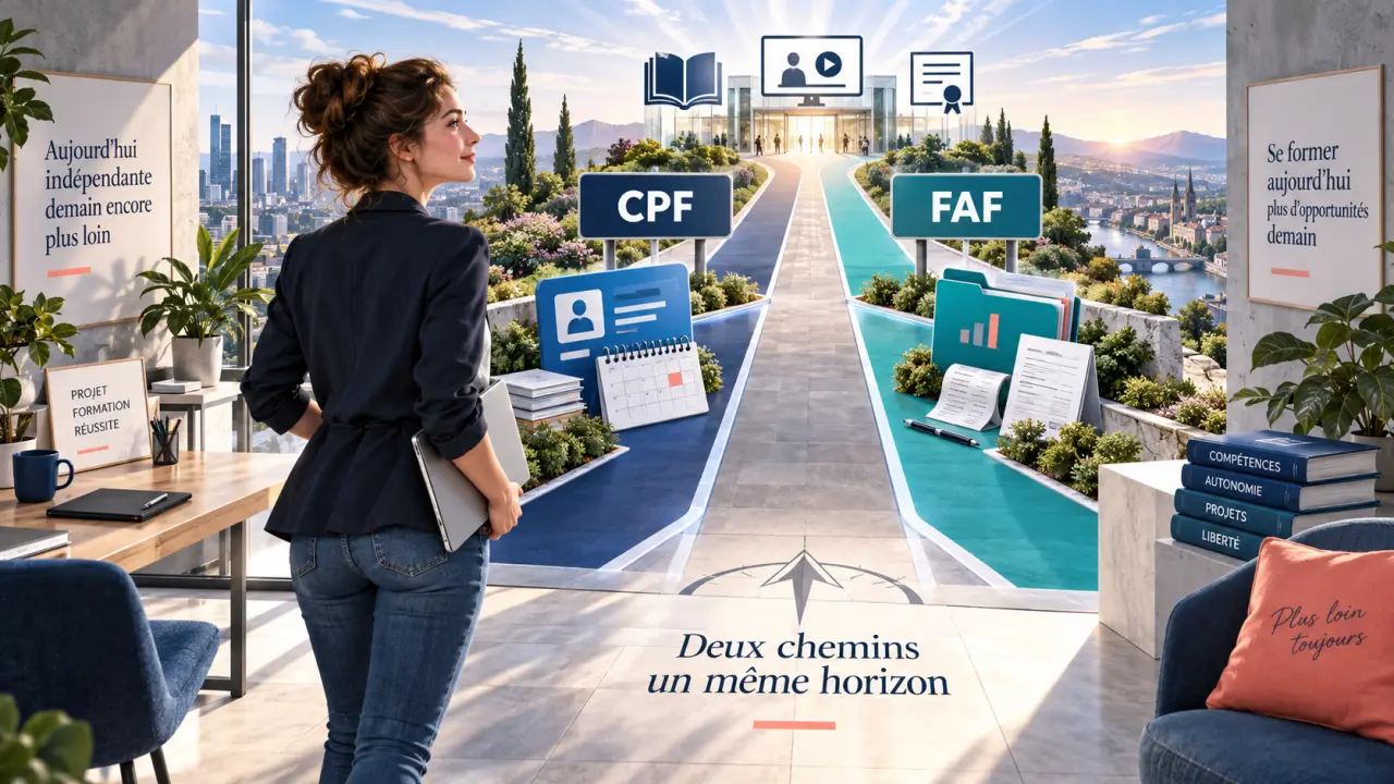 Financer sa formation d’auto-entrepreneur : le CPF et le FAF répondent à des règles différentes